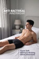 Van Heusen Men’s Cotton Boxer Briefs Pack of 2 | Long Trunk | No ride-up | Super Combed Cotton for softness | Open Front Fly | Moisture‑Wicking | Sweat Absorbant | All‑Day Fresh Technology | Long Lasting Colors |Soft Plush Waistband | Label‑Free Comfort | style 10032 - Image 6