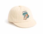 Akido Milk Drunk Baby Cap for Toddlers | Cute Cartoon Print Cotton Baseball Cap | Adjustable Summer Sun Hat for Boys & Girls (6-12 Months) - Image 2