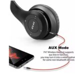 icall P47 Bluetooth Over Ear Headphones Wireless with Mic (Black) - Image 5