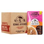 Kennel Kitchen Lamb Chunks in Gravy, 130g (Pack of 24) | Wet Dog Food for Adult & Puppy | Dog Food Gravy with Regionally Sourced Fresh Lamb | Free from Artificial Colours & Preservatives - Image 3