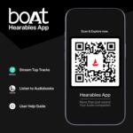 boAt Rockerz 411, 40Ms Low Latency, 40Hrs Battery, 40Mm Drivers, ENx Tech, Stream Ad Free Music via App Support, Bluetooth Headphones, Wireless Over Ear Headphone with Mic (Bold Blue) - Image 2