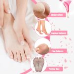 Varenza Moisturising Silicone Gel Socks with Foot Massager Cream for Cracked Heels & Pain Relief Spa Repair Foot Care Socks with Vitamin E & Essential Oils (1 Pair socks & 1 Cream) - Image 7