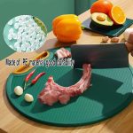 Chopping Board, Safe Durable & Easy Clean Chop Board, Food-Grade Chopping Cutting Slicing Serving Cut Board for Fruits, Vegetables, Meat Kitchenware Cutting Serving Tool - Image 2
