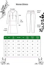 GoSriKi Women's Rayon Viscose Printed Anarkali Kurta with Pant & Dupatta | Anarkali Suit for Women | Pure Cotton Suit Set for Women | Block Print Kurta Palazzo Dupatta Set - Image 6