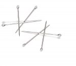 Shirt Pins with Silver Head – 2500 Pcs Stainless Steel Metal for Pinning Shirts & Garment Accessories – Collar Support Tailoring for Dressmaking & Sewing - Image 2