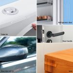 Transparent Self Adhesive Furniture Bumper Pads 10 Pcs Strip, Soft Wall Protector for Door Knob Cabinet Chair Glass Table Top, Noise Reducing Anti Slip Silicone Bumpers for Home and Office - Image 5