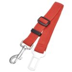 Dog car seat Cover (Dog SEAT Belts RED)