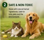 Snake Repellent Tablets for Home, Garden, Balcony, Garage & Outdoor Areas | Herbal Snake Away Formula for Indoor & Outdoor Protection | Long Lasting Easy Placement Pest Defense Tablets | Safe Odor-Control Formula (100_GM, PACK_OF_1) - Image 3