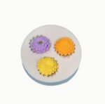 RKPM HOMES 3-Cavity Flower Silicone Fondant Mold | Mini 3D Blossom Shape Fondant Baking Mould | for DIY Handmade Wax Melt Chocolate, Candy, Resin Art Craft & Soap Making, Baking Tool Home Decorations - Image 6
