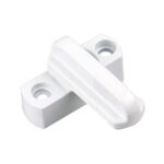 Wardrobe Door & Window T Lock Set (2 Pcs) | T-Shape Sash Jammer Safety Lock with Flat Handle | Childproof Window Lock for Casement Doors & Windows | Durable Window Hardware for Home Security