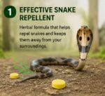 Snake Repellent Tablets for Home, Garden, Balcony, Garage & Outdoor Areas | Herbal Snake Away Formula for Indoor & Outdoor Protection | Long Lasting Easy Placement Pest Defense Tablets | Safe Odor-Control Formula (100_GM, PACK_OF_1) - Image 2