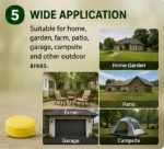 Snake Repellent Tablets for Home, Garden, Balcony, Garage & Outdoor Areas | Herbal Snake Away Formula for Indoor & Outdoor Protection | Long Lasting Easy Placement Pest Defense Tablets | Safe Odor-Control Formula (100_GM, PACK_OF_1) - Image 6
