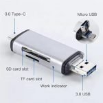 3 in 1 Card Reader Type C to SD Micro SD TF/USB 3.0 Laptop Adapter OTG Accessories Smart Memory Card Reader - Image 3