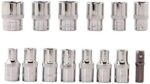 46 in 1 Pcs Tool Kit and Screwdriver and Socket Set Multi Purpose Tool Case Essential DIY Repair Tool Set for Home and Office (Multicolor) - Image 6