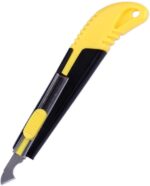 Kabeer Art Acrylic Plastic Fiber sheets Cutter hook knife blade (random color) with 2 extra Blades inside