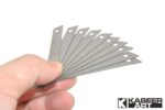 KABEER ART Heavy Duty 18 mm Cutter Set With 10 Replacement Blades - Image 2