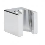 Health Faucet Wall Hook Stand/Hook/Bracket Made with Aluminum (Solid Metal) for Health Faucet and Hand Shower Silver/Chrome (Pack of 1)