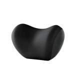 Car Neck Pillow for Seat Headrest, Ergonomic Memory Foam Headrest Cushion for Car, Neck Support Pillow for Driving, Travel & Office Chair, Universal Fit Black