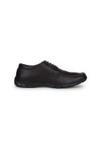 Bata Men Formal Derby Shoes - Brown - Image 3