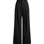 Nermosa High-Waist Korean Trousers with Wide Baggy Fit | Trendy GenZ Streetwear Pants