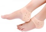 Silicone Gel Heel Socks for Swelling and Pain Relief, Cushion Support, Foot Care, Ankle Protection for Men and Women 1 Pair half heel socks