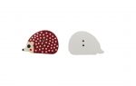 Wooden Buttons Hedgehog 6 Pack - Scrapbooking Buttons - Crochet & Knitting Printed Designer Buttons for Art and Craft, Sewing, Decorations - Image 5