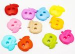 Kavya Craft Present Plastic Buttons Apple Shape Multicolor 15mm for Sewing, Knitting, Dress Making, Scrap Booking, Art and Craft, Decorations (50) - Image 3