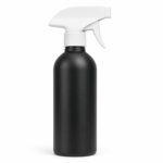 500ml Refillable Spray Bottle, Durable HDPE Plastic Trigger Sprayer, Fine Mist & Stream Spray, Leak-Proof BPA-Free Bottle for Cleaning Supplies, Plants, Beauty & Home Use (Pack of 1)