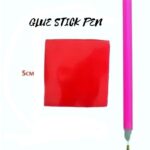 Jinita Kundan Stone Glue Stick Pen with Adhesive Pad | Jewellery Making Tool for Rhinestones, Beads, Embroidery, Bangle Decoration & DIY Crafts - Image 2