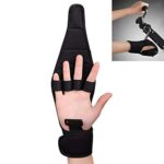 Rehab Glove Anti-Spasticity Finger Rehabilitation Auxiliary Gloves Splint Finger Recovery Grip Impairment Fitness equipment grip- Single piece - Image 2