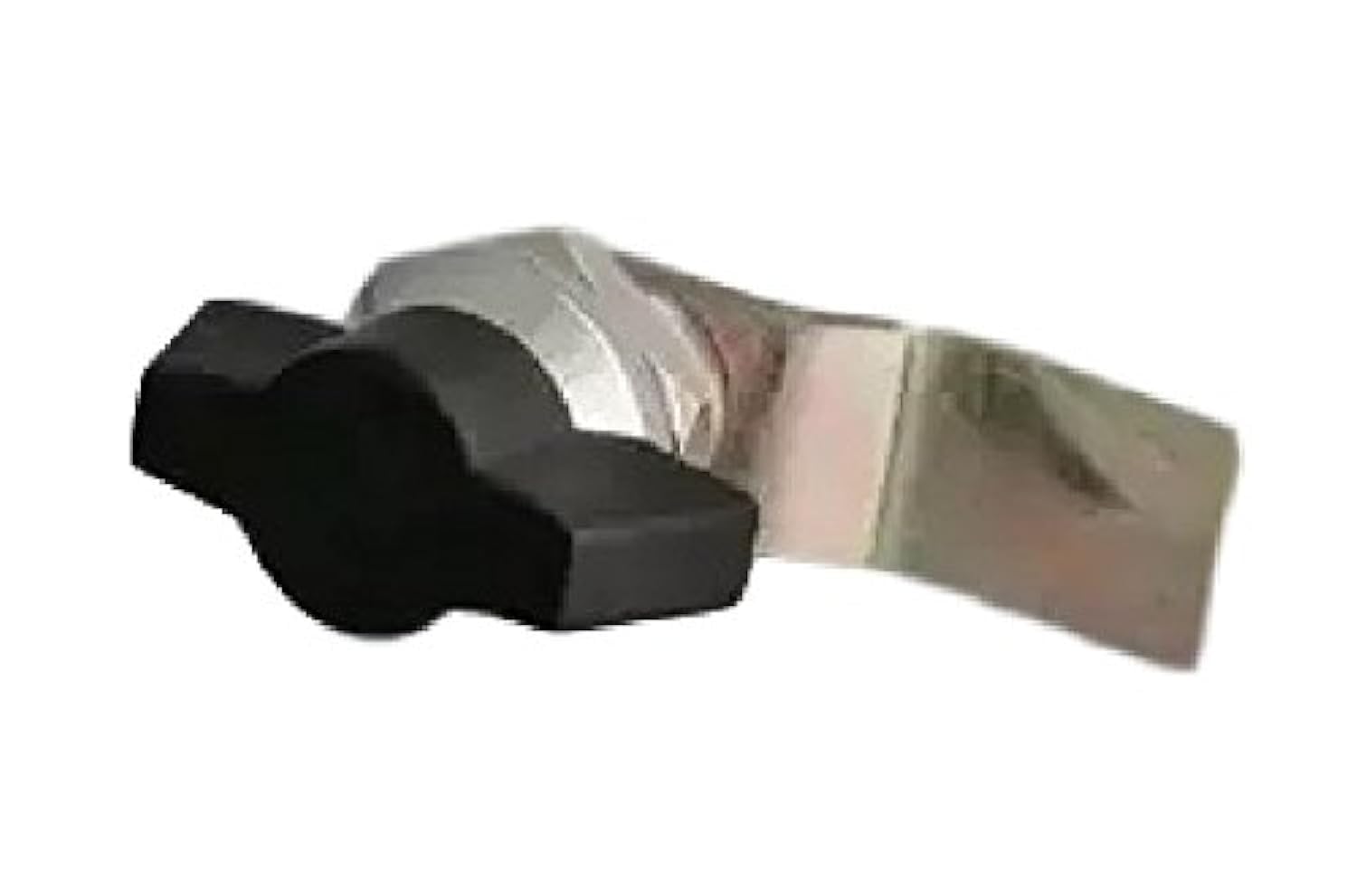 41dTrMMNExL._SL1500_.jpg KEYMAN Steel Panel Lock Knob Type KTISN - Black and Silver finish - Image 1