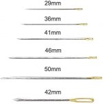 Prokart Assorted Hand Stitching Sewing Needles 25 Pieces in 1 Set Steel Needles for Embroidery Mending Craft Cloth Stitching | Standard | Made in India - Image 4