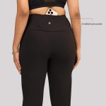 BlissClub Ultimate Straight Pants Trousers for Women with High Waist, Formal Pant for Women Office Wear with Wide Waistband - Image 6