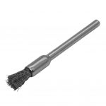 DIY Crafts 6 Pcs,Buffing Wheel Brush Set, Wire Brush Set 1/8" Pen Wire Brushes Steel Wheel Steel Cleaning End Brushes Pen Wire Brush Rust Paint Removal Bits Polishing Rotary Tools (6, Metal Wire) - Image 9