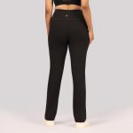 BlissClub Ultimate Straight Pants Trousers for Women with High Waist, Formal Pant for Women Office Wear with Wide Waistband - Image 5