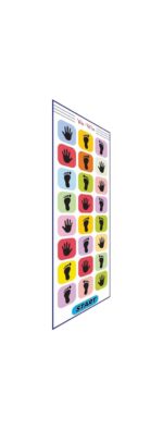 Dorytoy Hopscotch Mat for Kids Floor Games Playmats & Floor Gyms Kith-Kith, Stapu, Langdi, Ekka Dukka, Paandi, Kunte Bille Unique Balancing Game - Image 2