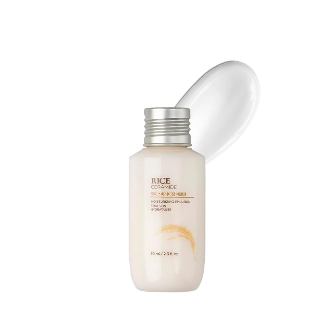 41ruCqy7dAL._SL1081_.jpg The Face Shop Rice & Ceramide Face Cream 70ml | Barrier Repair Moisturizer for Dry Skin, Intense Hydration & Strengthening | 12Hr Moisture Lock | Korean Skincare - Image 1