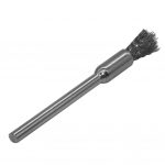 DIY Crafts 6 Pcs,Buffing Wheel Brush Set, Wire Brush Set 1/8" Pen Wire Brushes Steel Wheel Steel Cleaning End Brushes Pen Wire Brush Rust Paint Removal Bits Polishing Rotary Tools (6, Metal Wire) - Image 10
