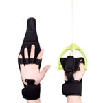 Rehab Glove Anti-Spasticity Finger Rehabilitation Auxiliary Gloves Splint Finger Recovery Grip Impairment Fitness equipment grip- Single piece