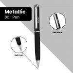 Giftana Personalized Notebook Diary with Pen, Keychain, Water Bottle 750ml and Card holder Gift Set for Men and Women, 5 in 1 Customized Gifts for Father, Corporate Gifts for Employee (Black) - Image 5