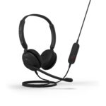 Jabra Evolve 10, On Ear Noise Cancellation Mic with Fully Adjustable Boom Arm and USB-A Connectivity Stereo Headset, Black - Image 3
