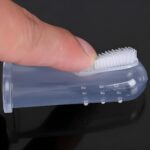 Soft Silicone Finger Toothbrush for Dogs & Small Pets | Food Grade Finger Brush for Easy Teeth Cleaning | Gum Massage, Plaque Removal & Fresh Breath | Pet Oral Care Kit with Storage Case (Set Of 1) - Image 3