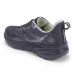 Liberty LEAP7X ROYALESTPE Walking Shoes for Men - Black & Olive Green Lace-Up Sneakers | Memory Foam Cushioned Insole, Lightweight Knit-Mesh Shoes for Daily Walking, Fitness Walks, College & Travel - Image 4