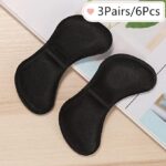 6 Pairs Heel Cushion Pads Heel Shoe Grips Liner Self-Adhesive Shoe Insoles Foot Care Protector - Image 4