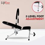 Life Line LB 301 AB Care Bench for Home Gym, ABS Exerciser AB King Pro Machine With 5 Adjustable Positions Gym Bench for Men, Ideal for ABS and Core Muscles Workout, Free Assistance for Installation - Image 4