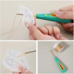 ART RANGER Silicone Mold Punch Tool | Drill Needle Hole Punch for Candle Wicking, Resin Casting, Leather, Sewing & DIY Crafts – Round Hole Cone Piercing Tool (Blue, Pack of 1) - Image 5