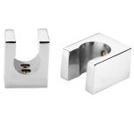 Health Faucet Wall Hook Stand/Hook/Bracket Made with Aluminum (Solid Metal) for Health Faucet and Hand Shower Silver/Chrome (Pack of 1) - Image 2