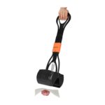 Amazon Basics Folding Jaw Clamp Poop Scooper | Pet Waste Picker | Large - Image 2