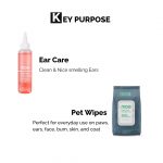 Moe Puppy Ear & Skin Hygiene Essentials Combo for Dogs & Cats | Ear Cleaning Solution + Derma Wipes | Helps Remove Dirt, Wax & Odour | Daily Pet Hygiene Care - Image 2