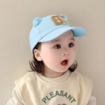 Kids Cute Summer Cotton Baseball Cap Children’s Hats Adjustable Sun Hat for Boys Girls Sports Breathable Toddler Caps for (1-5yrs) - Image 4